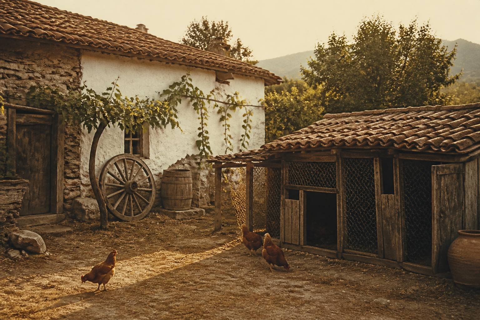 Οι απαρχές της φάρμας Νάκος το 1970 στον Ροδολίβο Σερρών